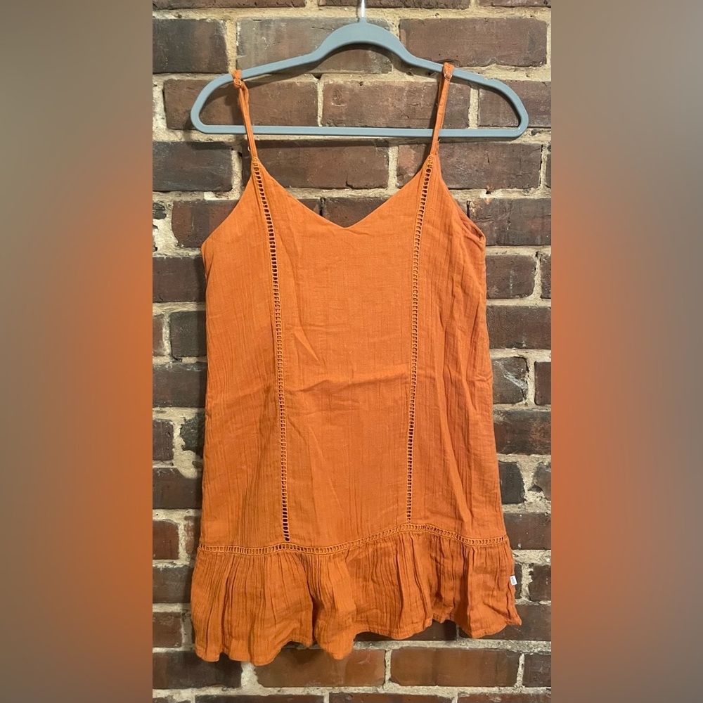 Sisst Revolution Orange Sundress, XS